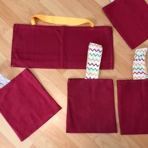 NWT Cloth BOHO hippie Gift Bags 5